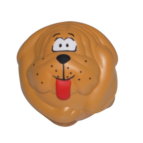 Promotional dog shape pu stress ball