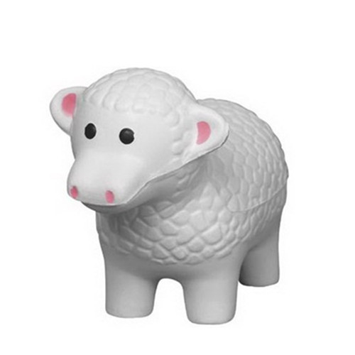 Promotional sheep pu stress ball