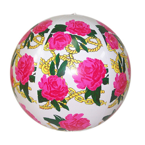 Promotional colorful color pvc inflatable beach ball