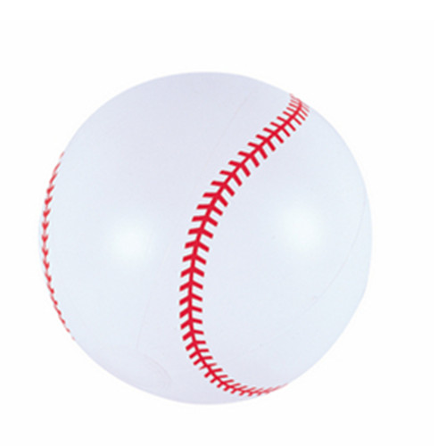 Promotional softball shape beach ball