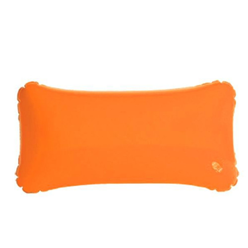 Promotional yellow color rectangle Inflatable Beach Pillow