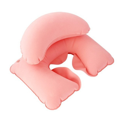 Promotional u shape inflatable travel pillow