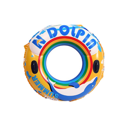 Round shape inflatable swimming ring