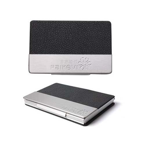 High Quality PU Leather Business Card Case 