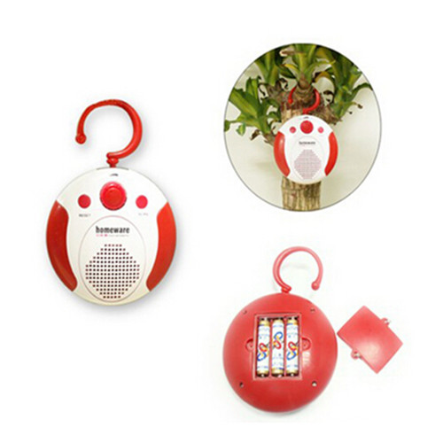 FM Waterproof Shower Radio with Speaker,Suction Cup and Hang Rope