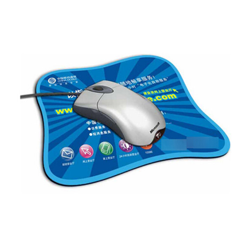 Promotional customized shape rubber Mouse Pad