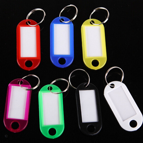Promotional plastic pp luggage tag, hotel tag, oval shape luggage tag