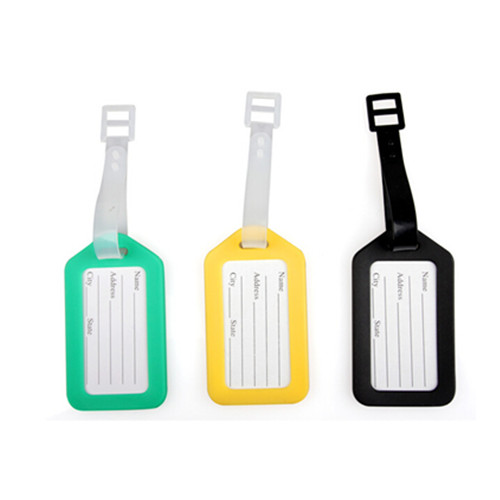 Custom 3D soft silicone luggage tag, rubber bag tag, pvc luggage tag