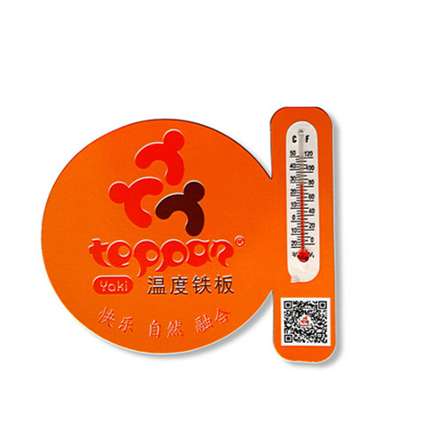 Promotional cheap thermometer fridge magnet