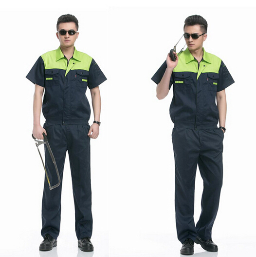 High quality turn-down collar labour spring uniform, worker suit labour clothes