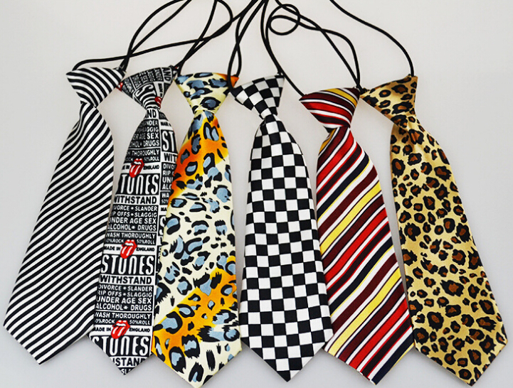 Promotional children baby tie, elastic tie, unique necktie for kids