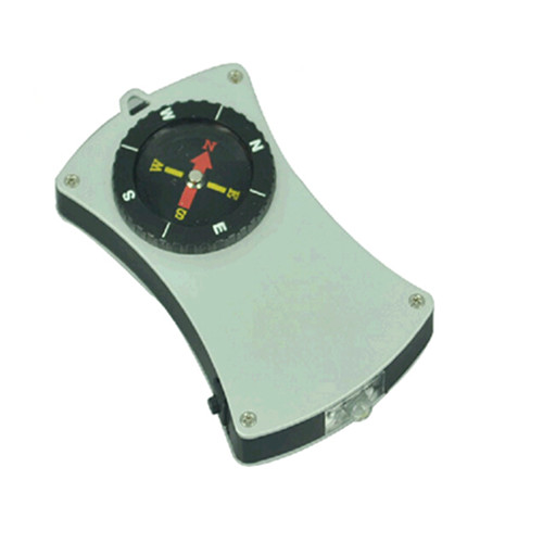 Promotional with led light outdoor camping compass