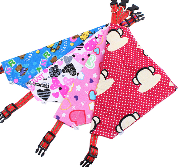 Promotional triangle scarf for pet, dog scarf, pet scarf