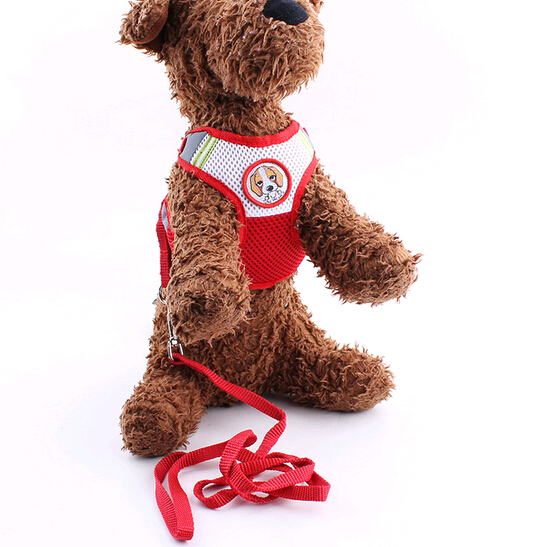 Promotional mesh breathable pet collar, mesh pet leashes