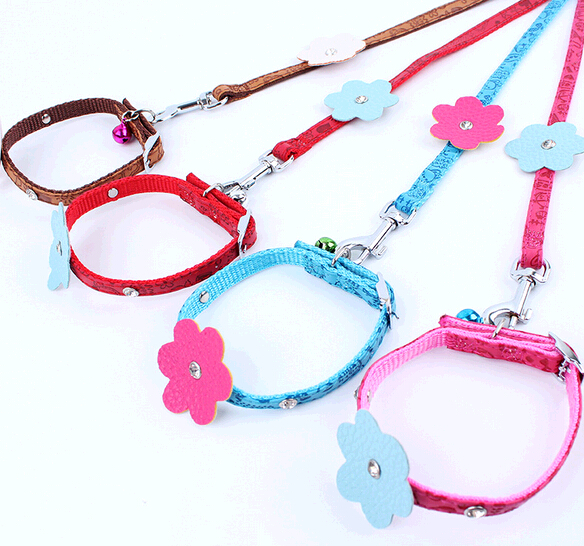 Wholesale nylon pet collar and leashes, nylon dog collar and leashes