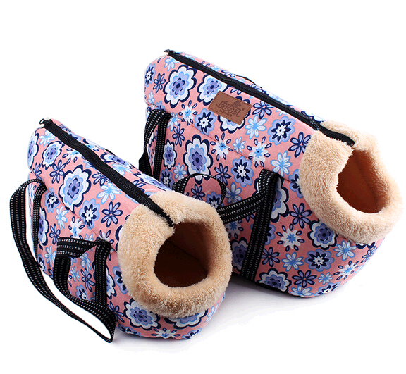 Wholesale cheap shoe shape berber fleece pet carrier for dog or cat