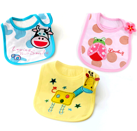 Wholesale good quality baby bibs with velcro