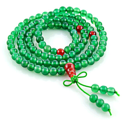 Fashional multi circle green agate bracelet