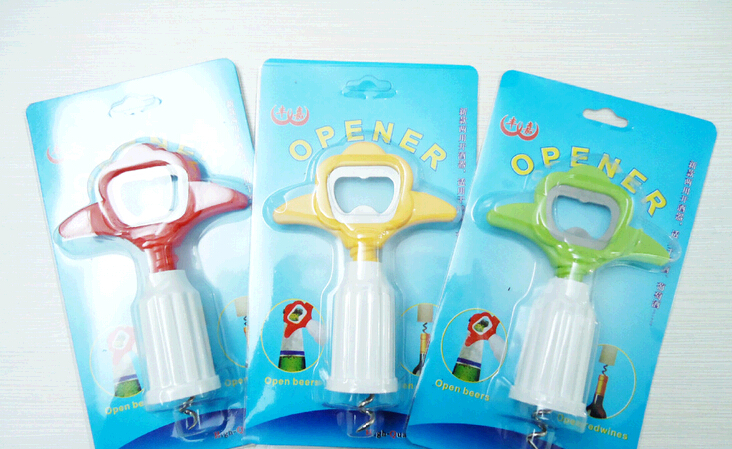 Promotional thumb shape plastic bottle opener