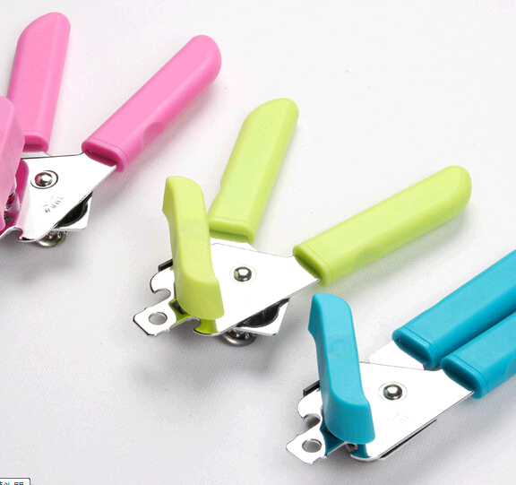 Promotional green color stainless steel can opener