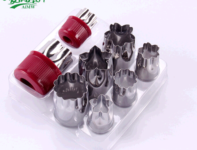 Cheap 8pcs set stainless steel cake cutting die, muffin cutting die