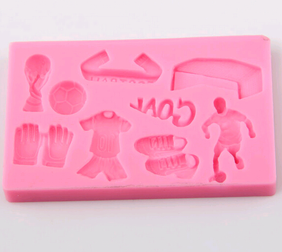 Promotional sport shirt shape silicone chocolate moulds, silicone cake moulds