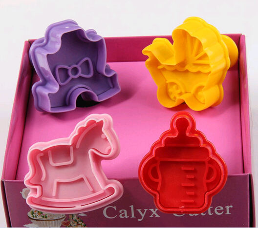Wholesale shirt and bag 4pcs silicone chocolate moulds, cake molds