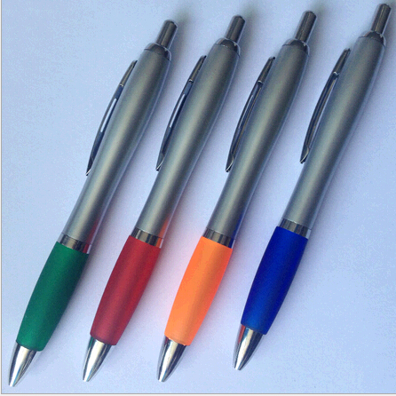 Promotional best sell cheap ballpoint pen with grip cover