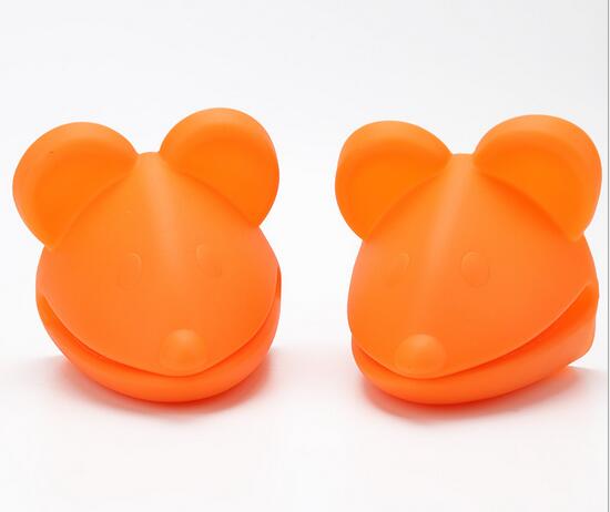 Wholesale mouse head shape silicone hand clip glove
