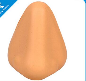 Wholesale nose shape pu stress ball