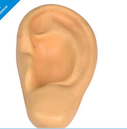 Wholesale ear shape organ pu stress ball