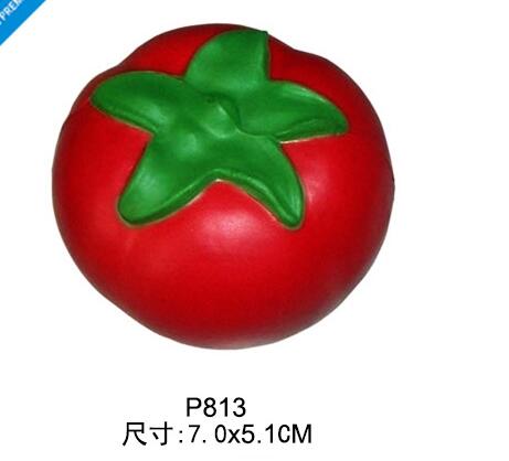 Wholesale tomato shape pu stress ball