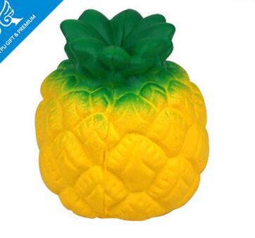 Wholesale pineapple shape pu stress ball