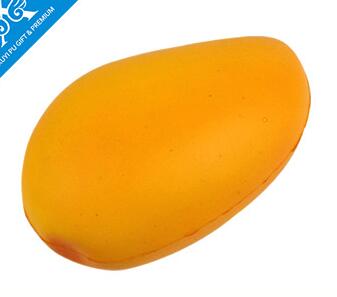 Wholesale mango shape pu stress ball