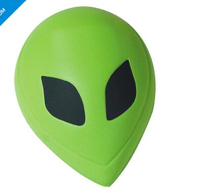 Wholesale Alien helmet shape pu stress ball