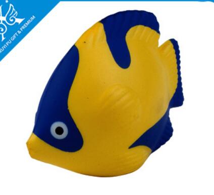 Wholesale fish shape pu stress ball