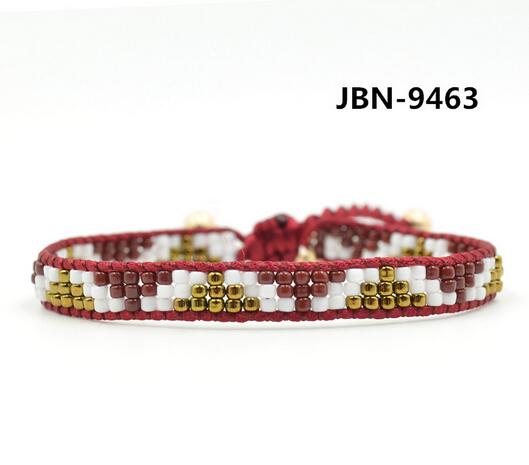Wholesale red color bead diy wrap bracelet