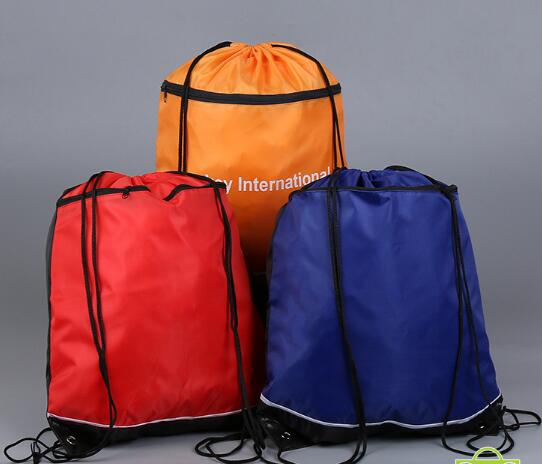 Wholesale custom logo string bag with rope