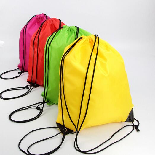 Wholesale custom logo cheap string bag with rope