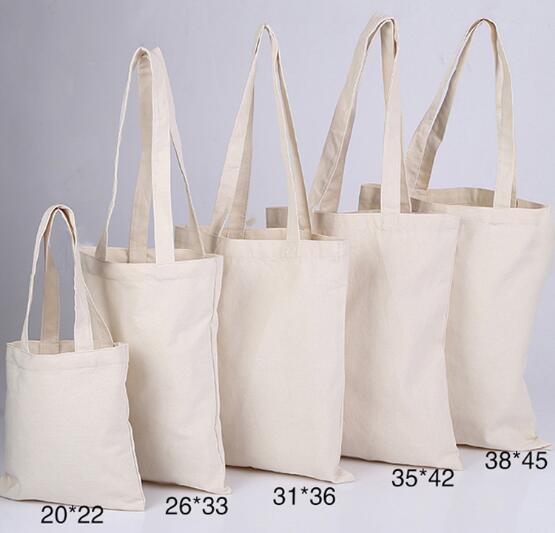Wholesale custom logo canvas or cotton shopping bag