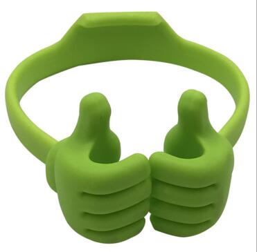 Promotional thumb shape stand mobile phone holder