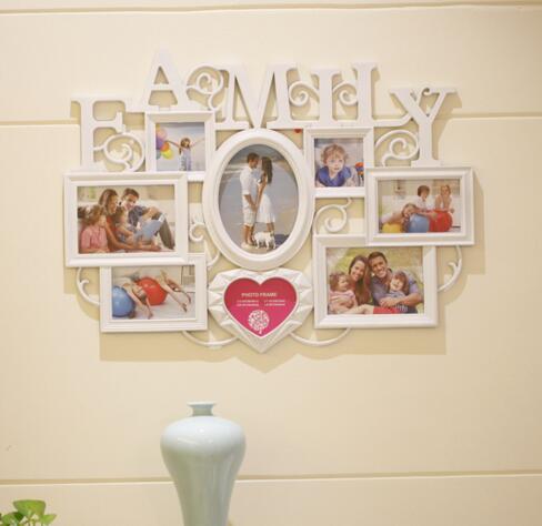 Promotional 8pcs wall family picture frame