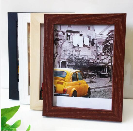 Promotional 5,6,7,8,10inch wood desk or wall photo frame