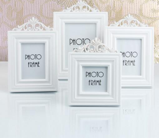Promotional 3inch, 5inch, 6inch, 7inch white color wood picture frame